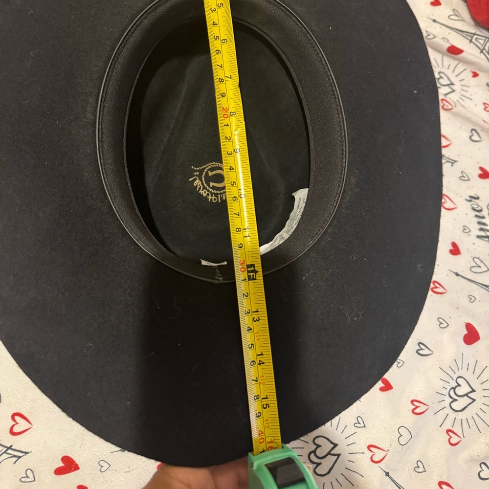 Charlie Horse Black Wide-Brim Hat - Picture 9 of 10